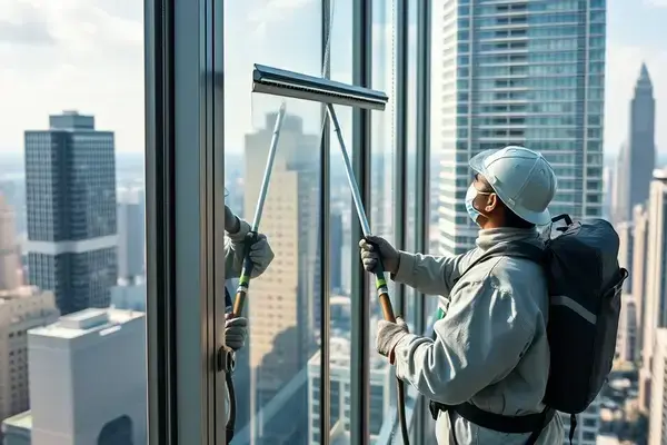 ガラス・サッシュ清掃